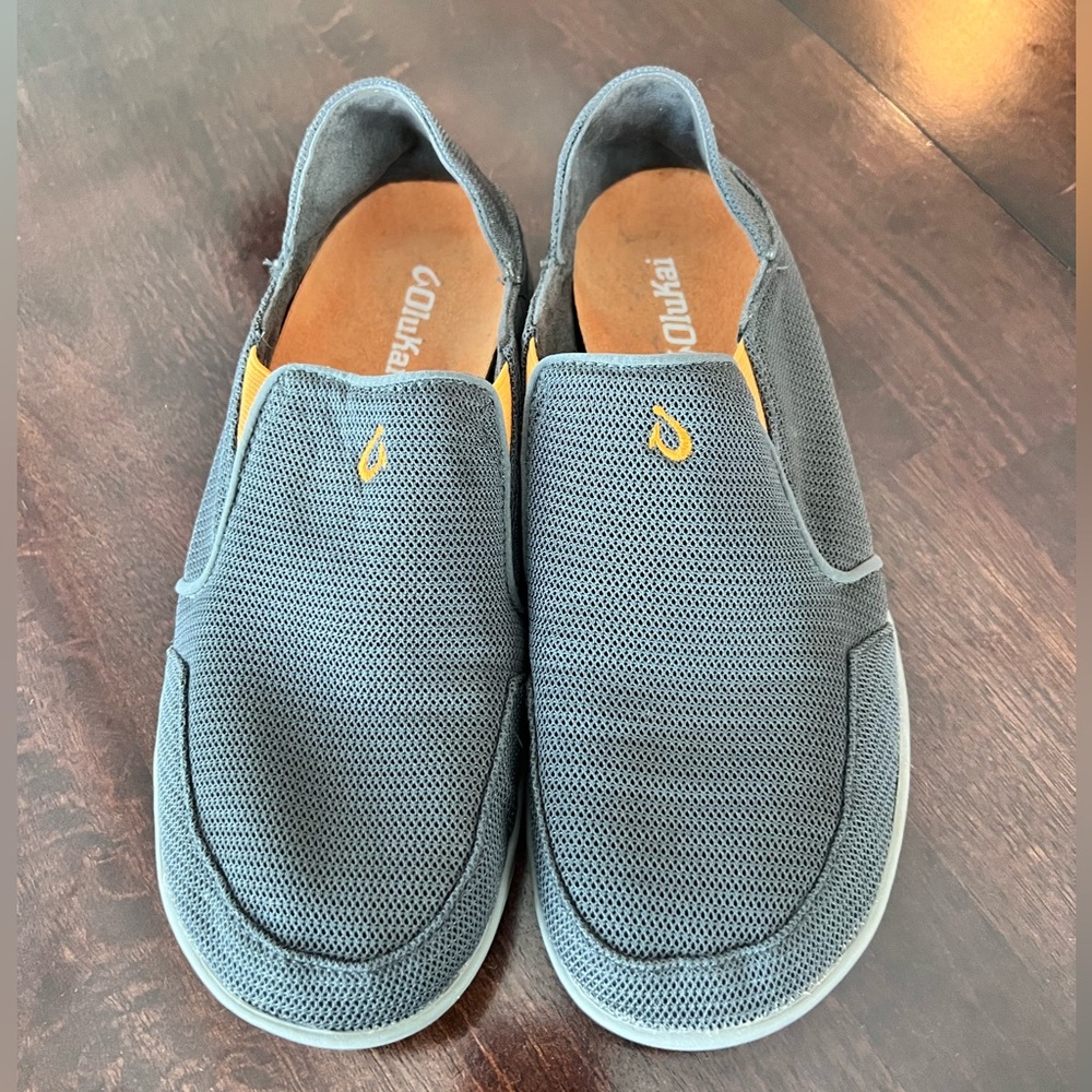 OluKai - Nohea Men’s Mesh Slip-On Shoe, Size 9